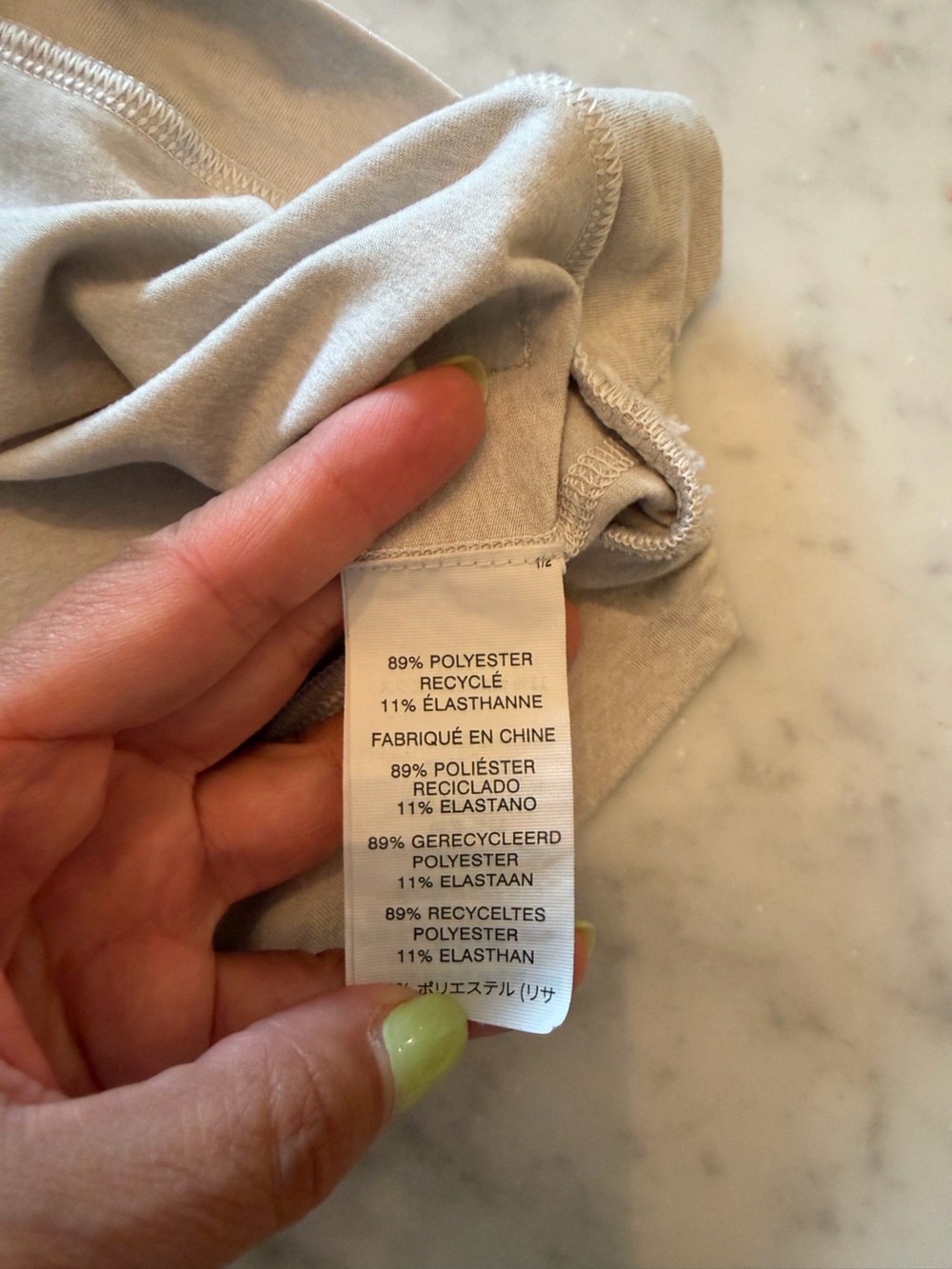 Vuori Halo Essential Crop Hoodie L Ecru - Picture 5 of 7